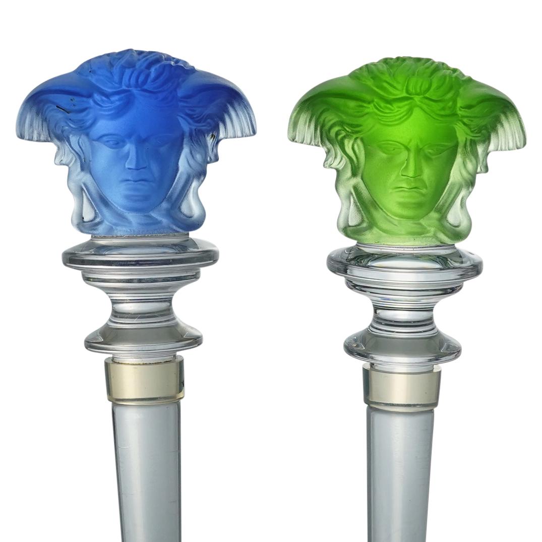 (2 Pc) Rosenthal Versace Medusa Stopper (1 of 8)