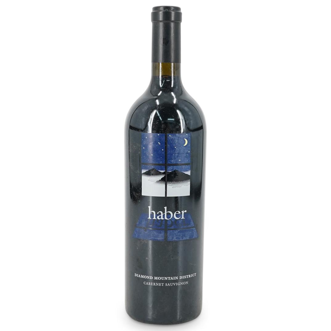 Napa Valley 2006 Haber Cabernet Sauvignon Wine Bottle: DESCRIPTION: A Napa Valley 2006 Haber Family Vineyards Cabernet Sauvignon wine bottle. Aged for 22 months. Winemaker Timothy Milos. (750 ml.) CIRCA: 2006. ORIGIN: Napa Valley. USA. Have a similar item