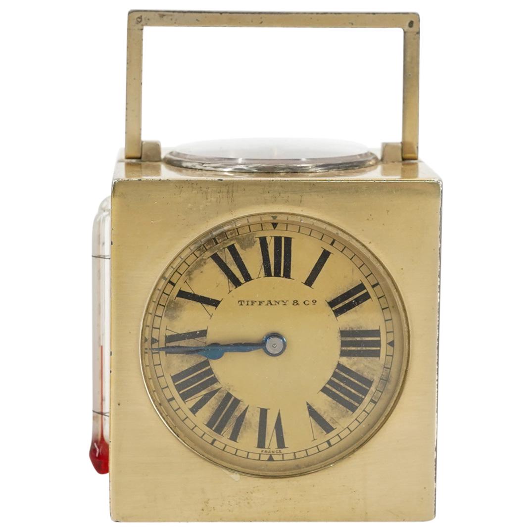 Tiffany & Co. Sterling Silver L. Regnier Compendium Clock (1 of 11)