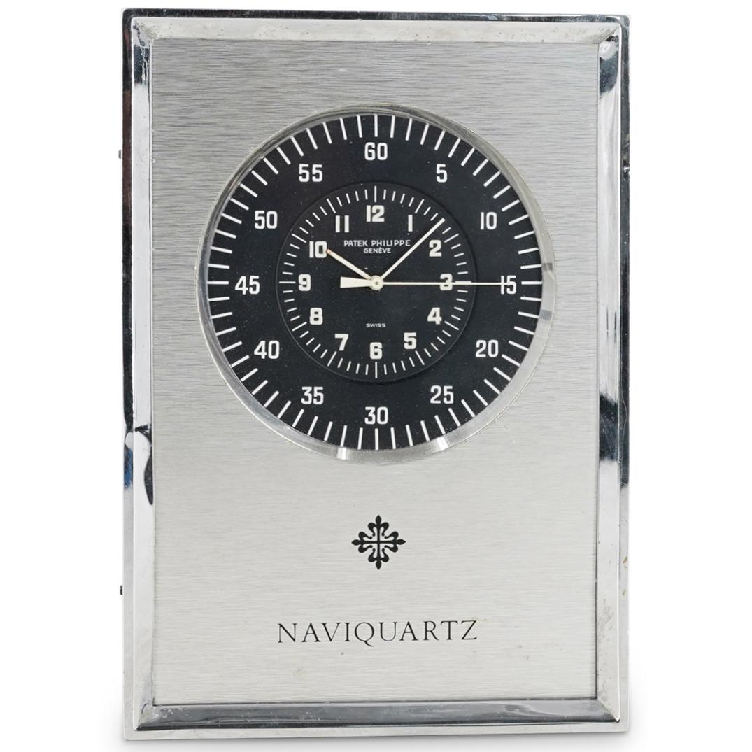 Patek Philippe Naviquartz Table Clock (E1200) (1 of 4)