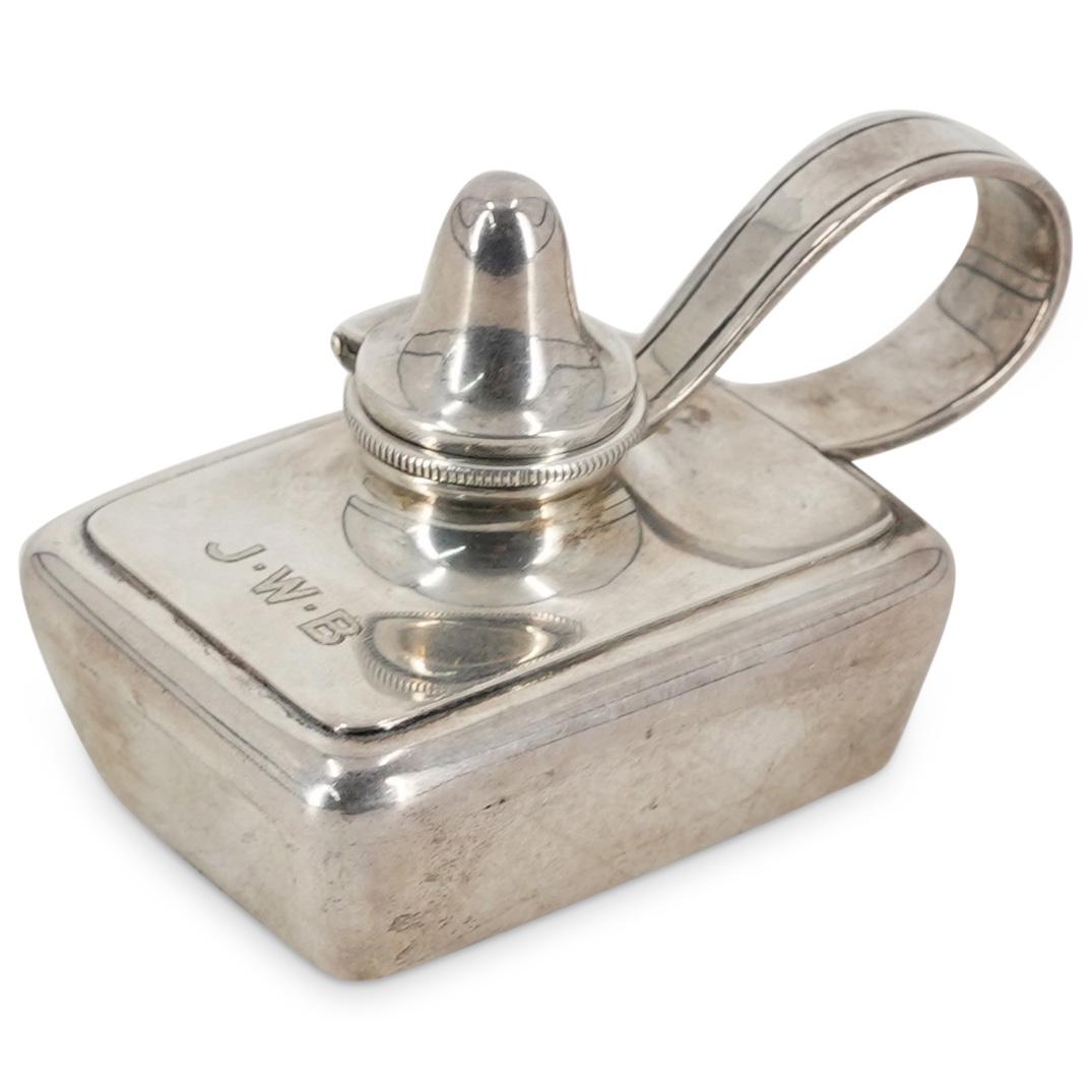 Antique Tiffany & Co. Sterling Silver Cigar Lamp (1 of 6)