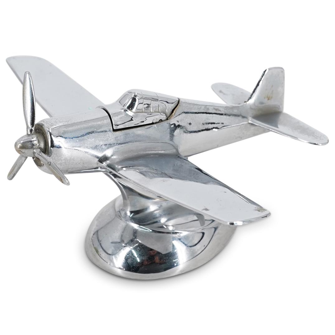 Airflame Chrome Airplane Table Lighter (1 of 5)