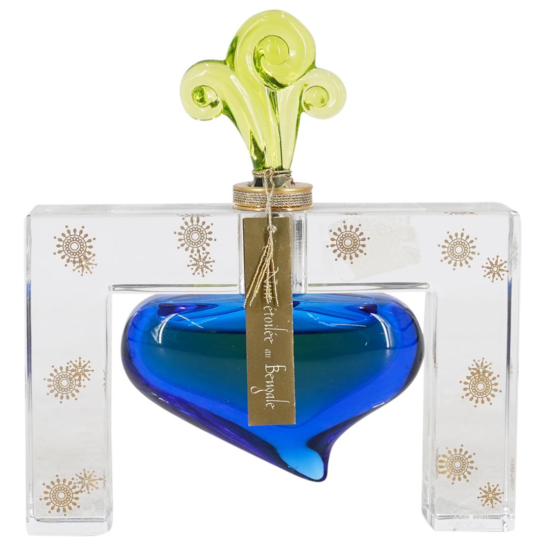 Limited Edition Baccarat "Une Nuit Etoilee Au Bengale" Perfume Bottle: DESCRIPTION: A Limited Edition Baccarat "Une Nuit Etoilee Au Bengale" Perfume Bottle. Marked with Baccarat hallmark on the underside. Numbered #429 from a total of 1500 bottles. CIRCA: 20th Century. O