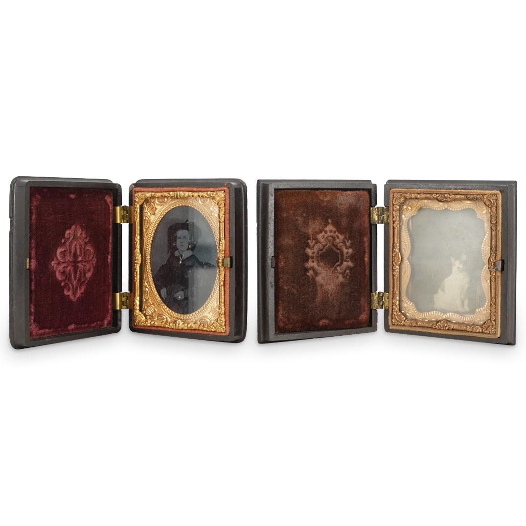 (2Pc) Antique Cased Daguerreotypes (1 of 5)