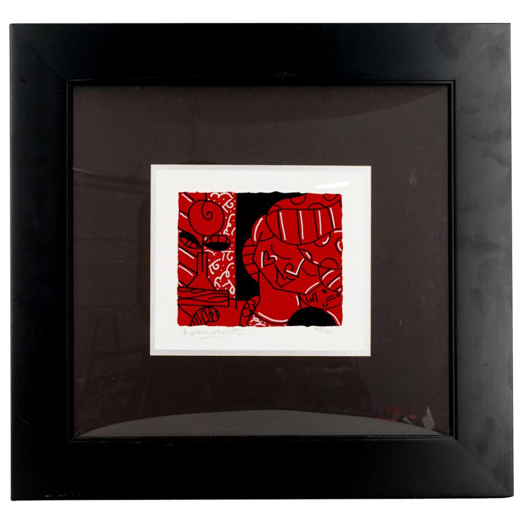 Romero Britto "The Tulip" Lithograph 439/800 (1 of 3)