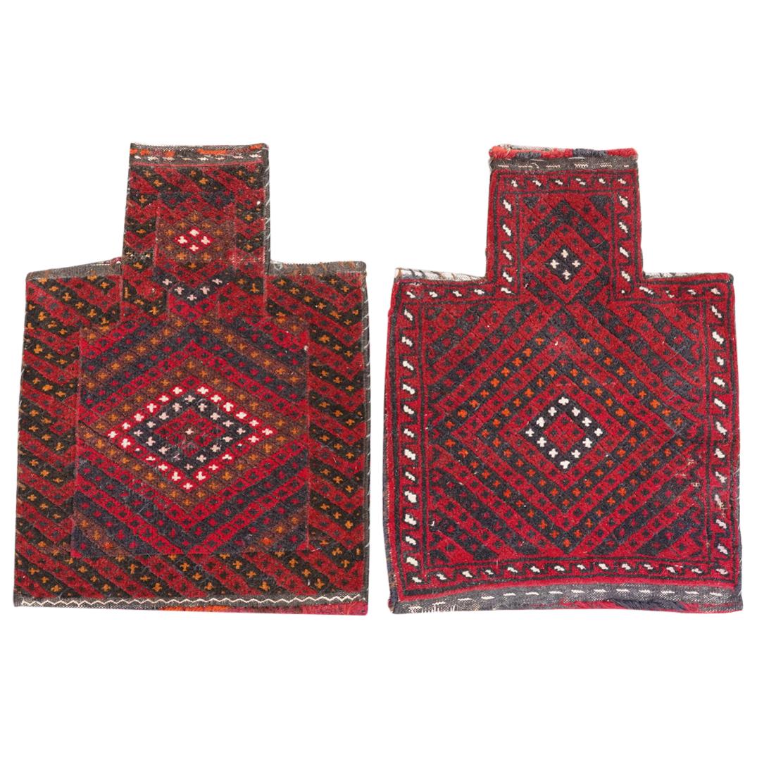 Pair Of Northern Asian Saddle Rugs (1 of 3)