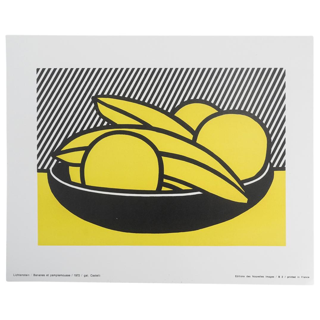 Roy Lichtenstein (1923-1997) Bananas and Grapefruit (1 of 5)