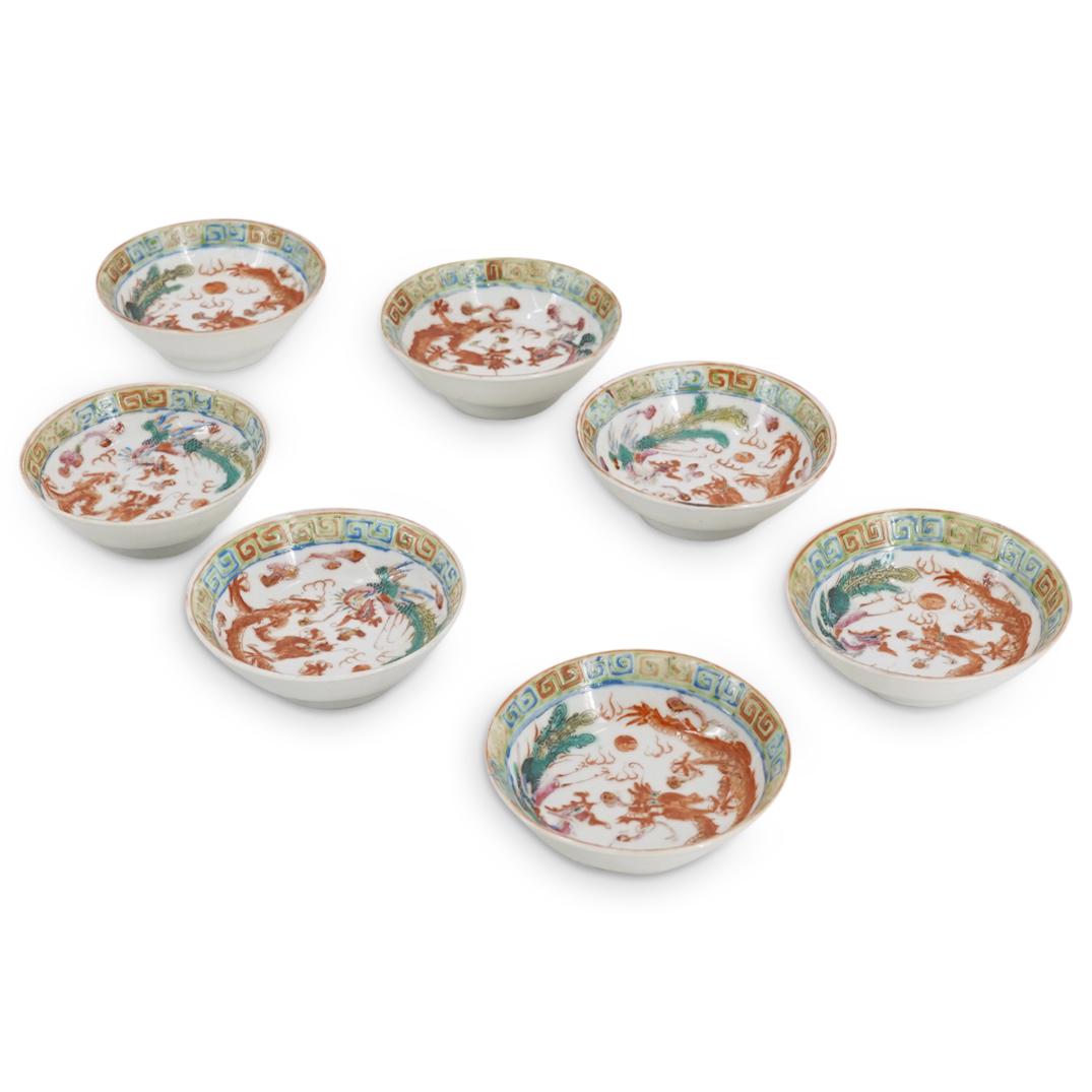 Chinese Dragon & Phoenix Porcelain Bowls (1 of 5)