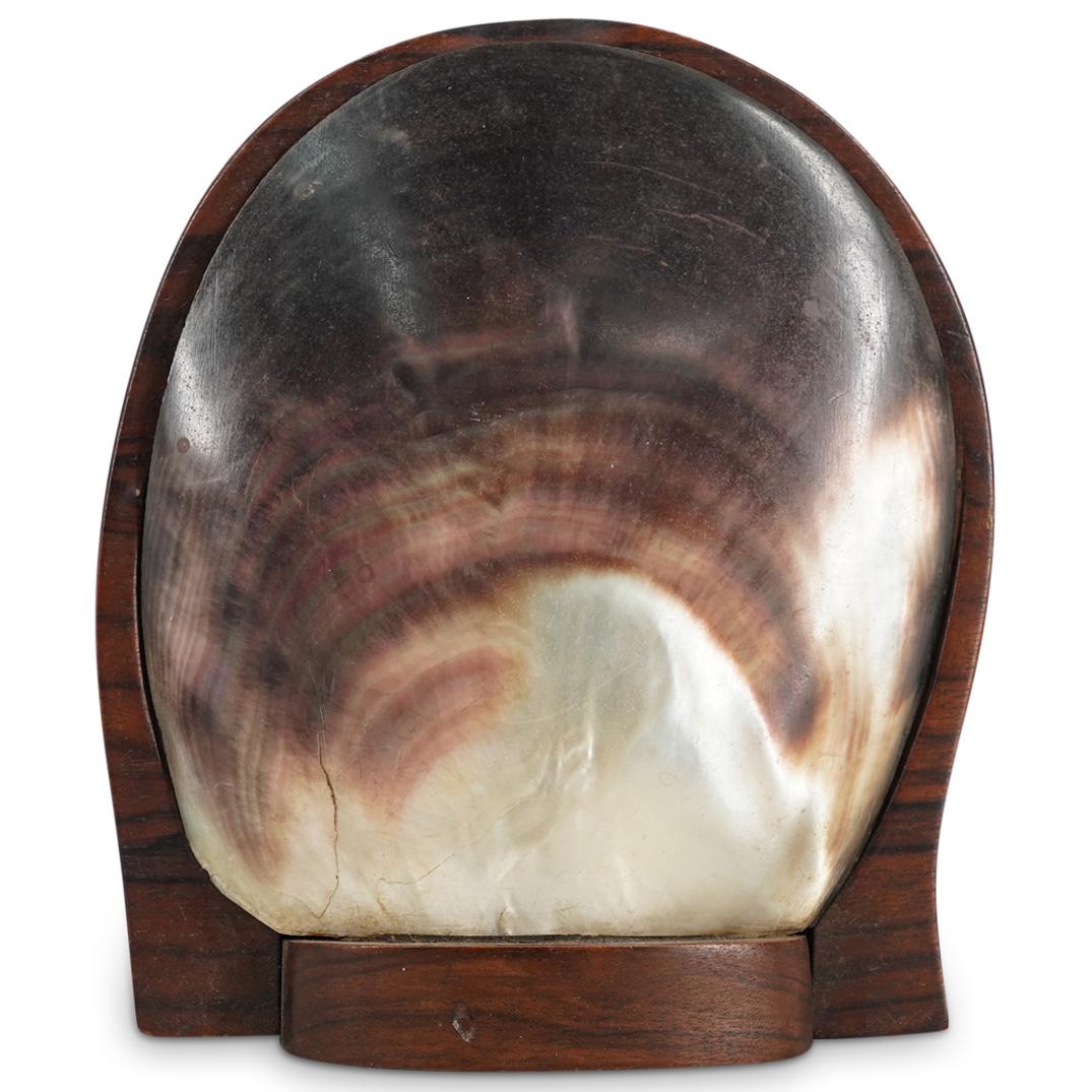 Alexandre Noll Style Rosewood Abalone Shell Trinket Box (1 of 9)