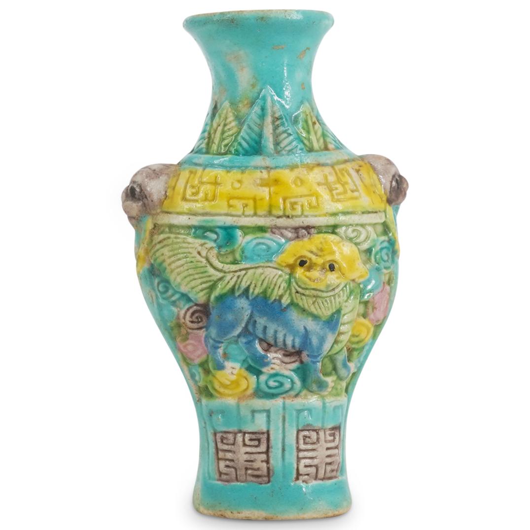 Antique Chinese Paste Porcelain Vase (1 of 6)