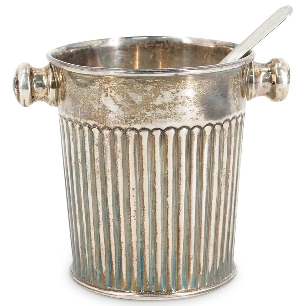 900 Silver Ice Bucket With Scoop (1 of 4)