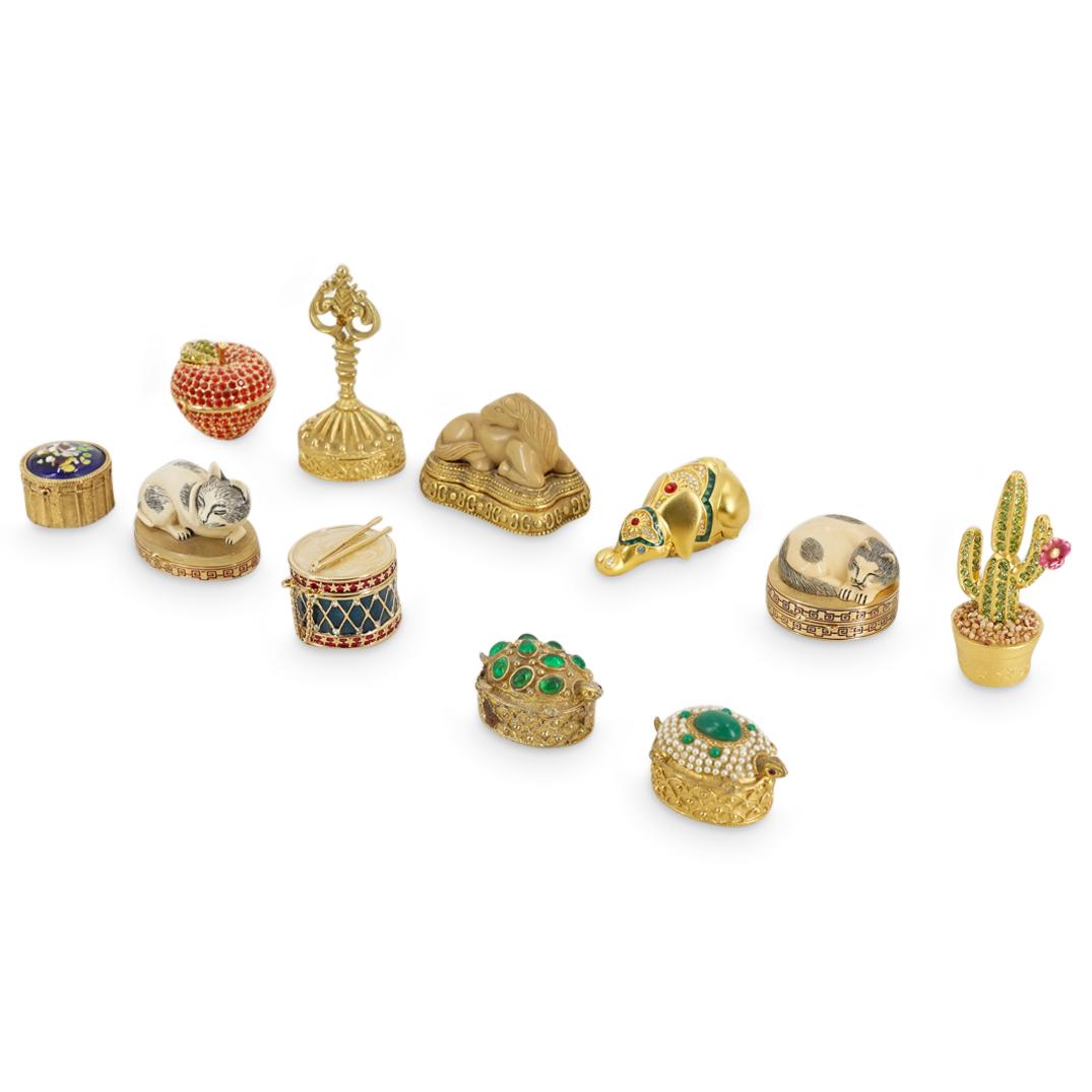 (11 Pc) Assorted Solid Perfume Grouping Set (1 of 8)