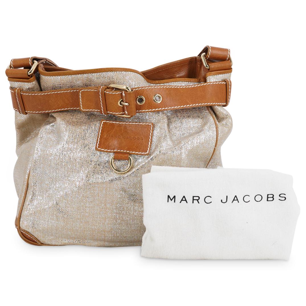 Marc Jacobs Metallic Canvas & Leather Shoulder Bag (1 of 8)