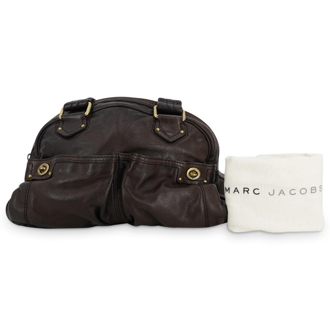 Marc Jacobs Dark Brown Leather Shoulder Bag (1 of 6)