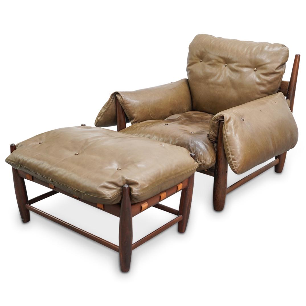 Sergio Rodrigues Mole Armchair & Ottoman (1 of 10)