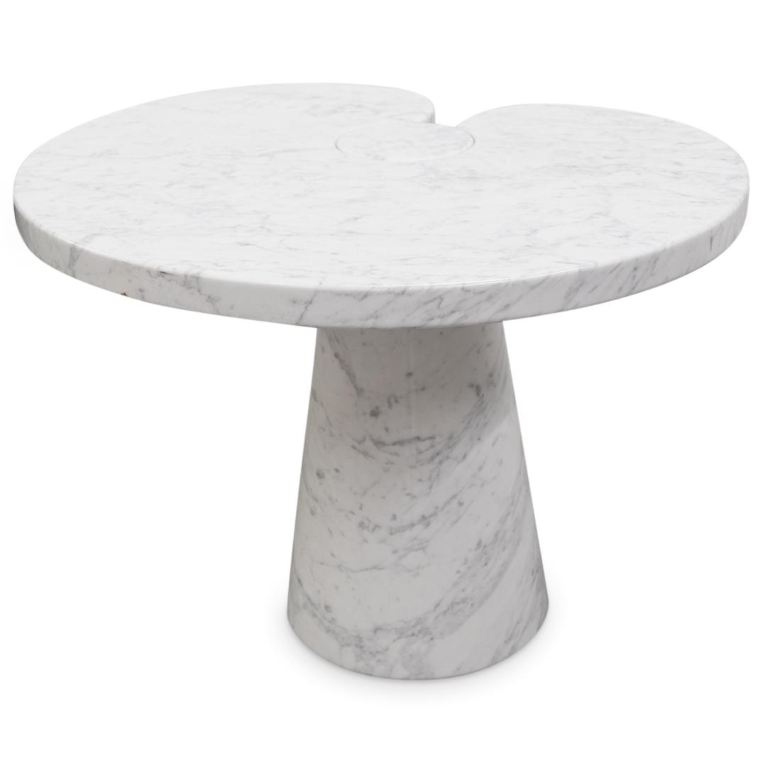Angelo Mangiarotti Eros Series Carrara Marble Table (1 of 5)