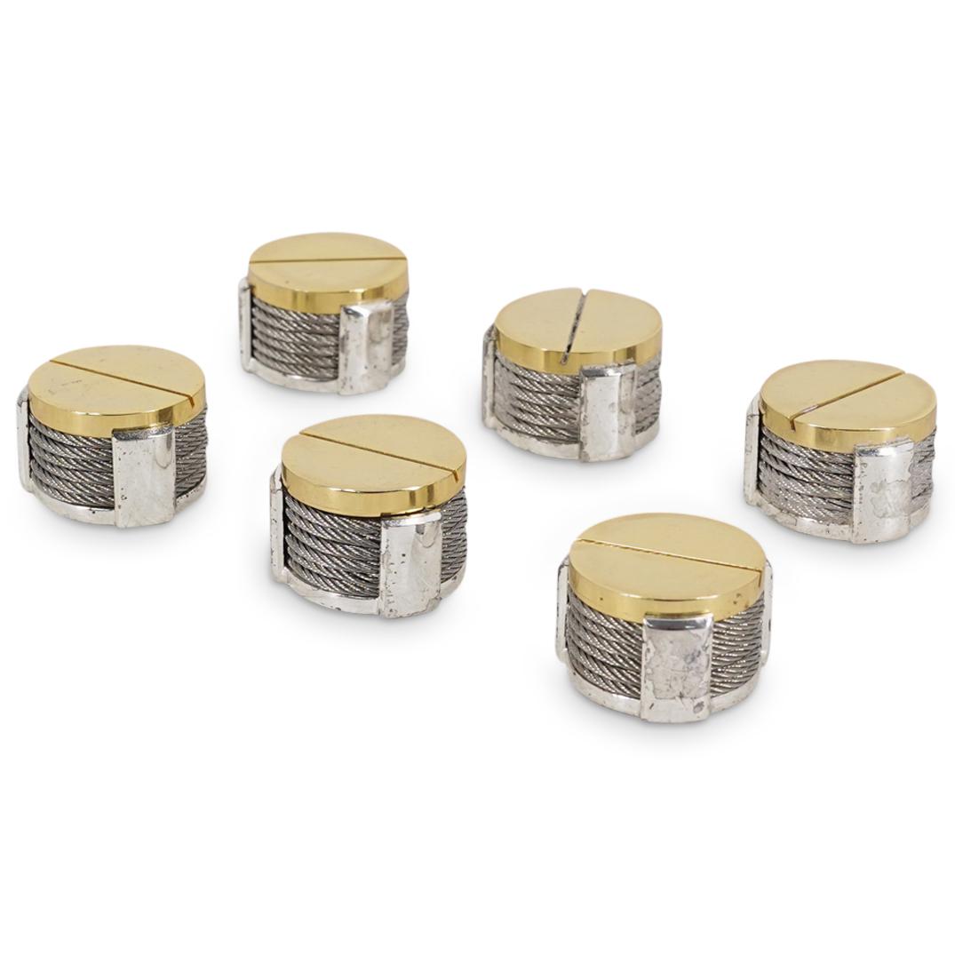 (6 Pc) Vintage Gucci Table Place Card Holders (1 of 5)