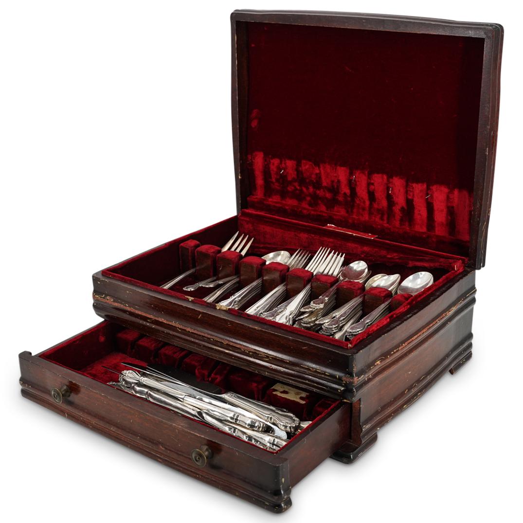 19th Century Rogers Mfg Co Silverware Set (1 of 11)