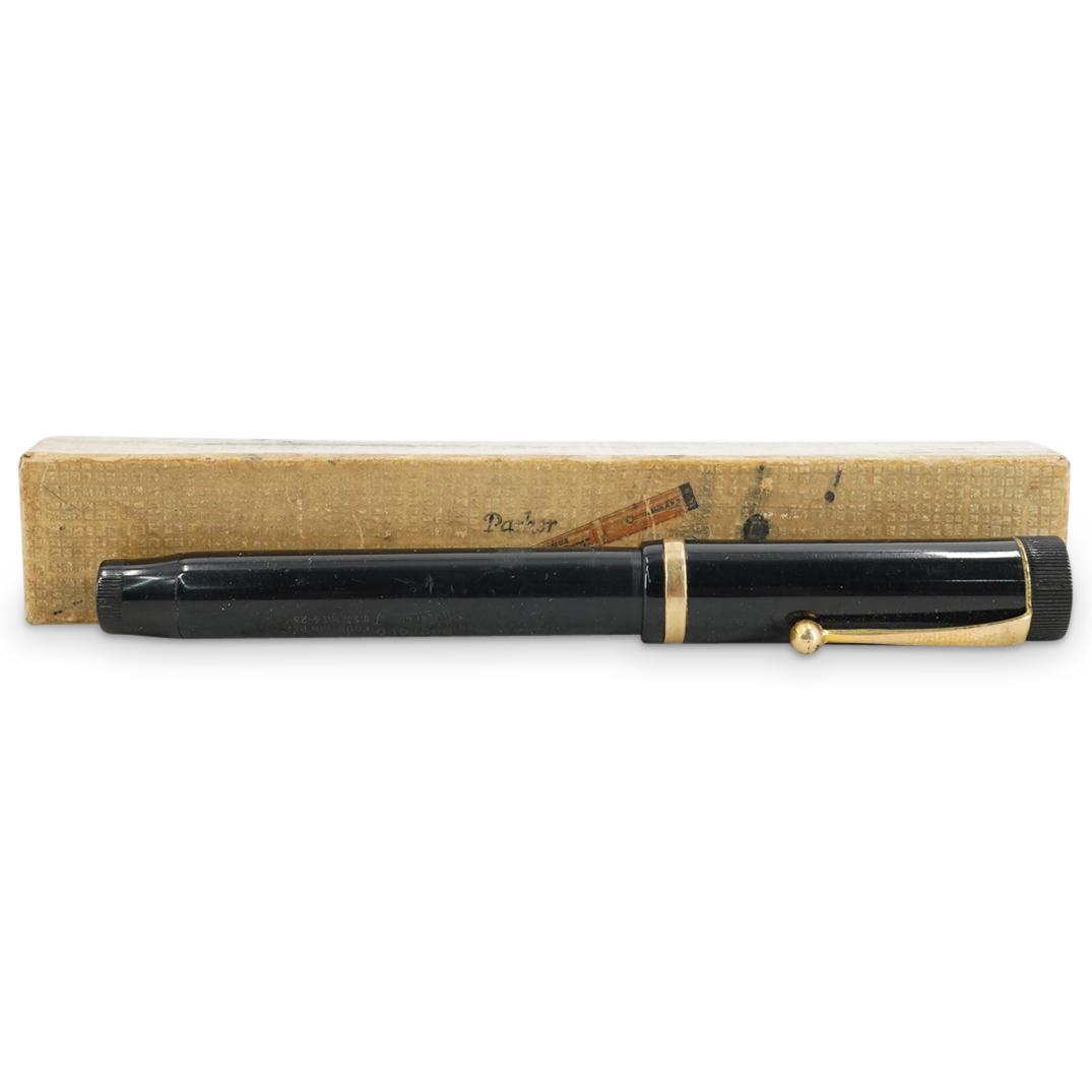 Oversized Duofold Parker Ink Fountain Pen W/ Pen Nibs (1 of 6)