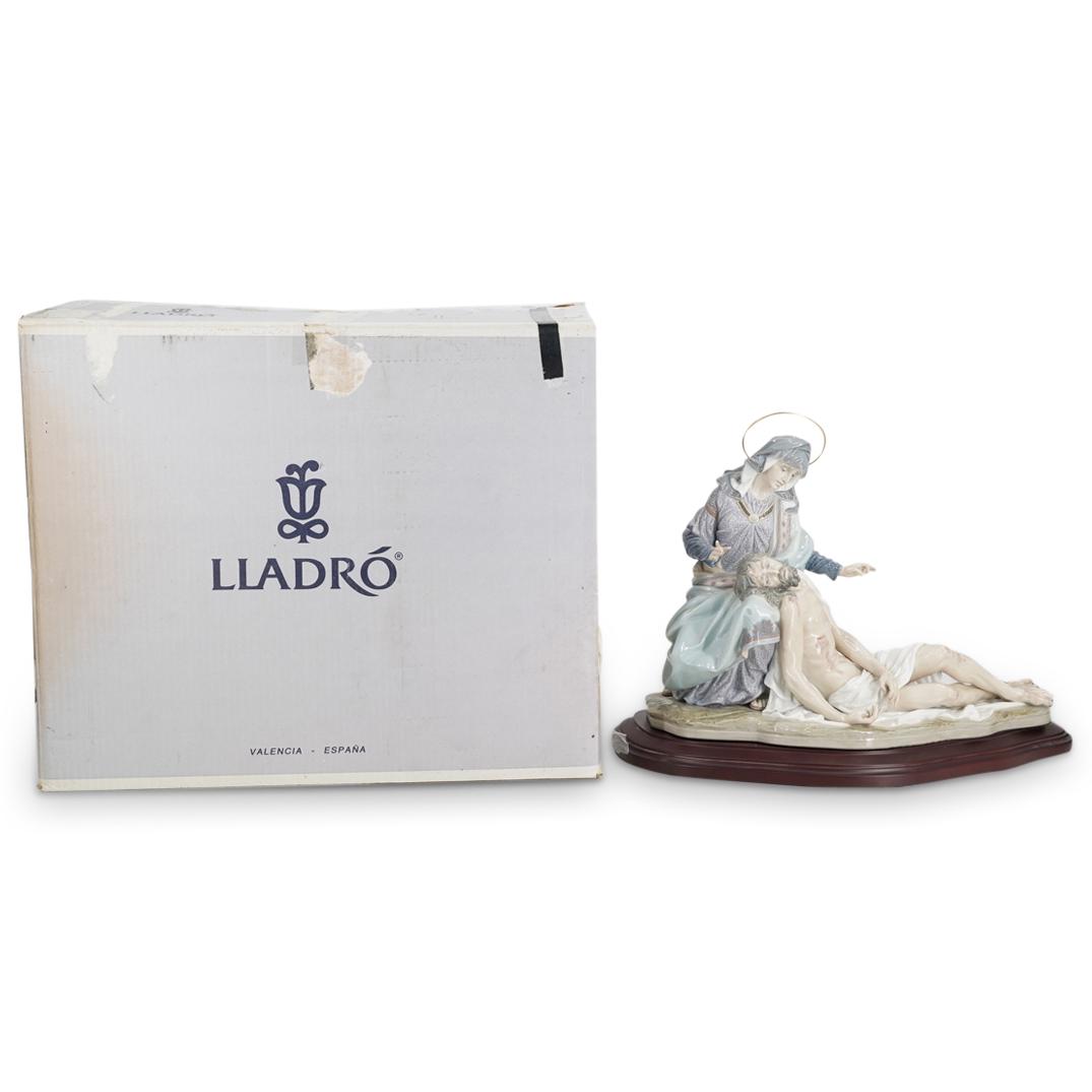 Lladro "Sorrowful Mother" Porcelain Grouping (1 of 9)