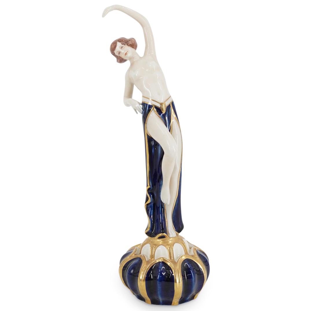 Antique Royal Dux Art Deco Dancer Figurine (1 of 6)