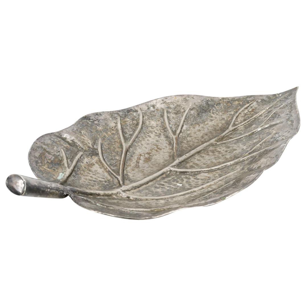 Large Mixed Metal Leaf Centerpiece Tray (1 of 6)