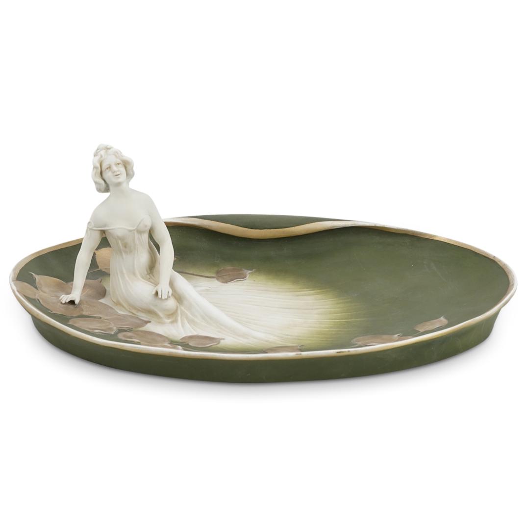 Art Nouveau German Porcelain Tray Dish (1 of 6)