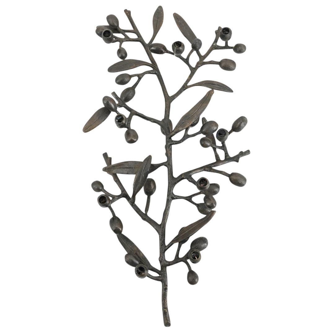Michael Aram Metal Olive Branch Candle Holder (1 of 3)