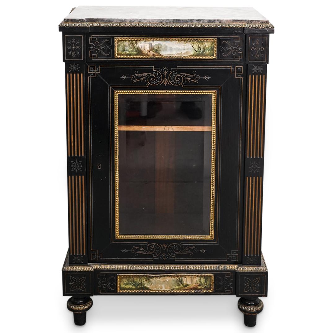 Napoleon III Marble Top Three Tiered Wooden Cabinet (1 of 10)