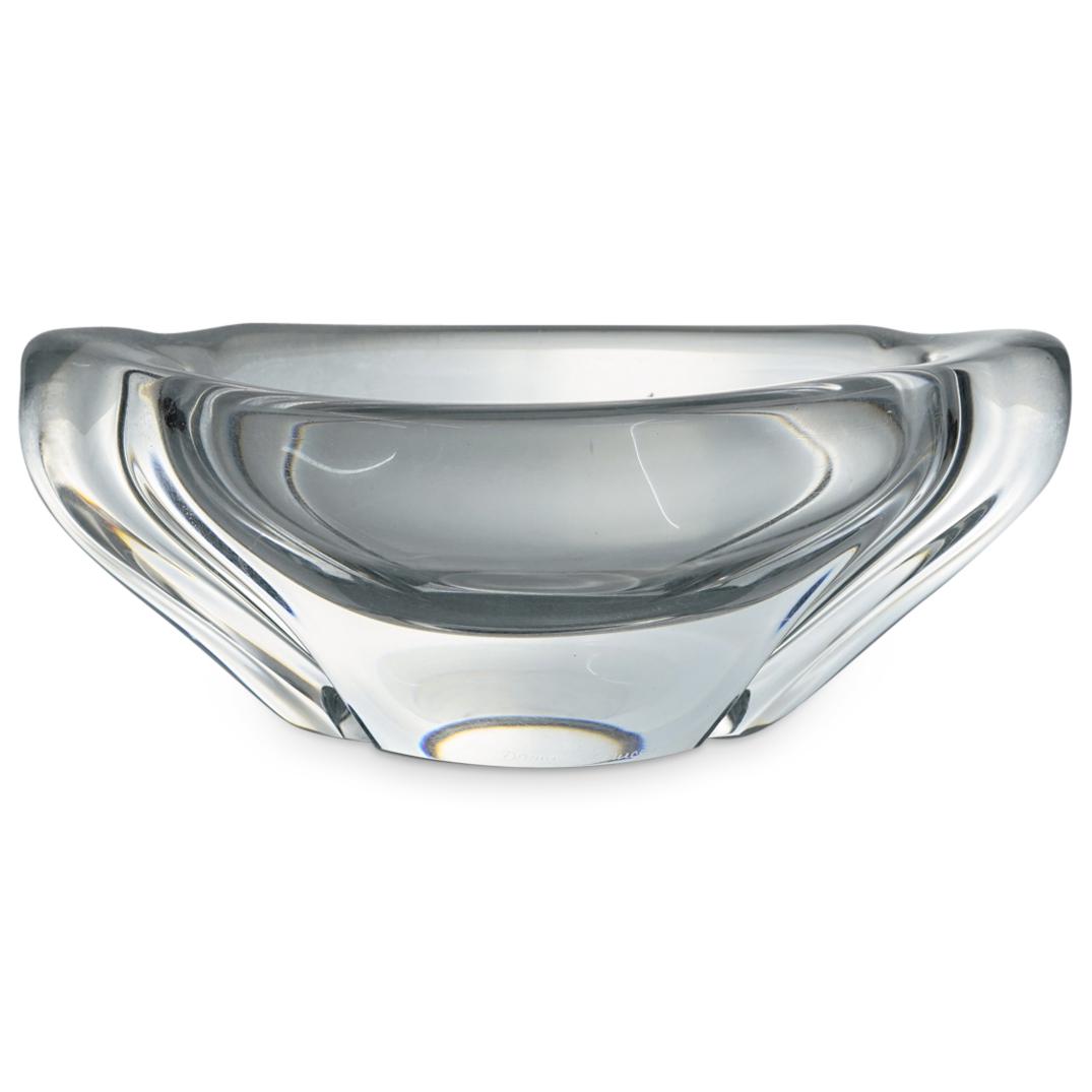 Daum Crystal Glass Oblong Bowl (1 of 4)