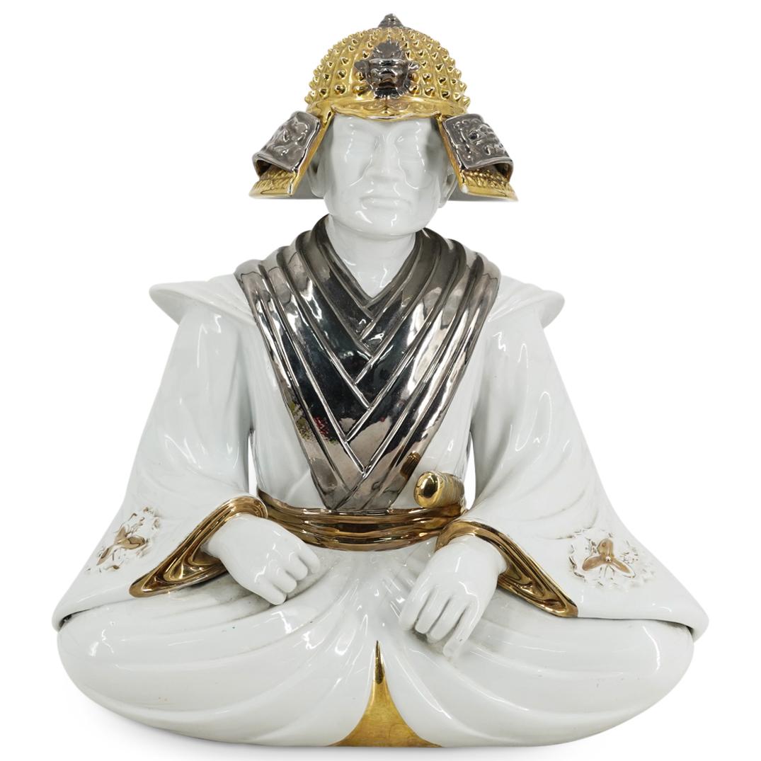 Italian San Marco Porcelain Samurai Warrior Sculpture (1 of 8)