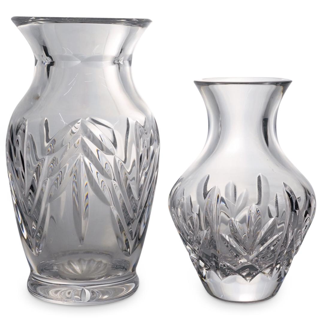(2 Pc) Waterford Crystal "Lismore" Bud Vases (1 of 5)