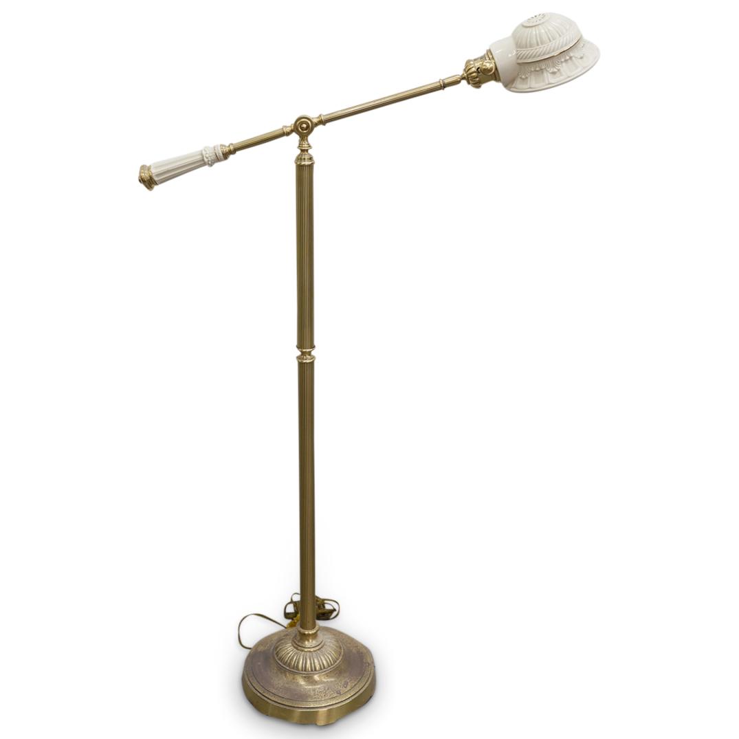 Vintage Lenox Swing Arm Porcelain Lamp (1 of 8)