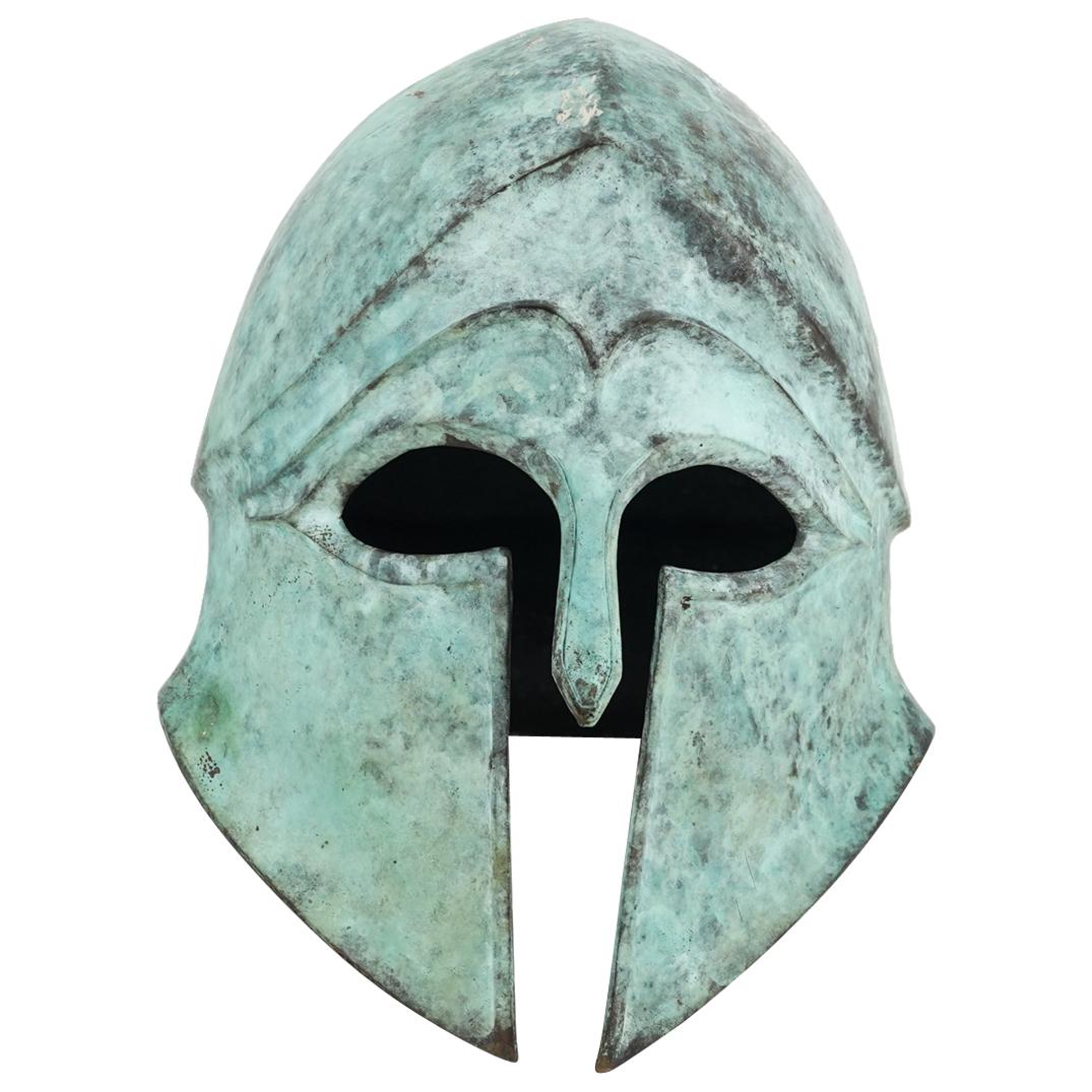 Ancient Bronze Corinthian Type Helmet (1 of 5)