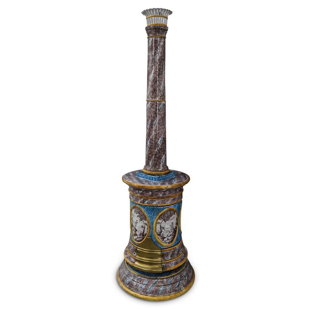 Antique Majolica Freestanding Oven (1 of 10)