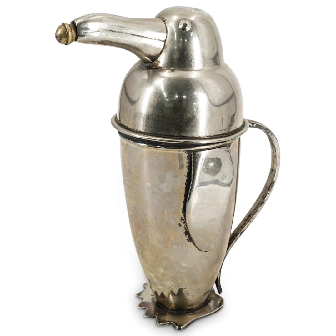 Napier Style Art Deco Chrome Penguin Cocktail Shaker (1 of 7)