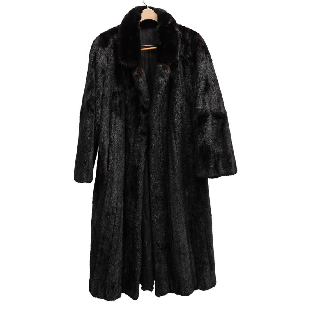 Vintage Dark Mink Fur Coat (1 of 6)