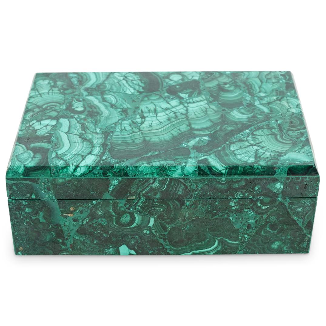 Malachite Hinged Lid Box (1 of 7)