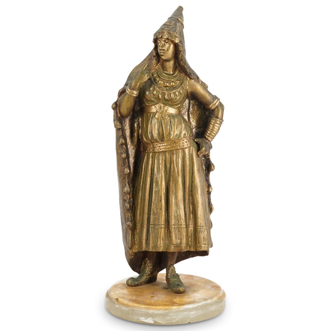Orientalist Figural Spelter Sculpture (1 of 5)