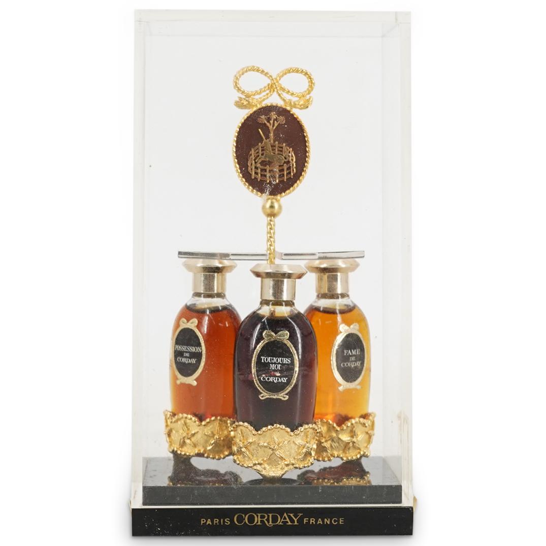 (3 Pc) 'Le Trio de Corday' Perfume Bottles Set (1 of 6)
