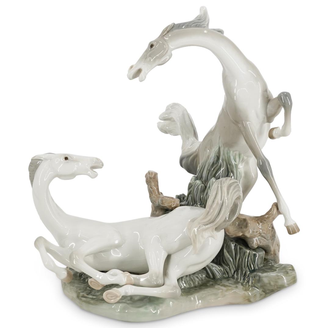 Lladro "Playful Horses" Porcelain Figure (1 of 7)
