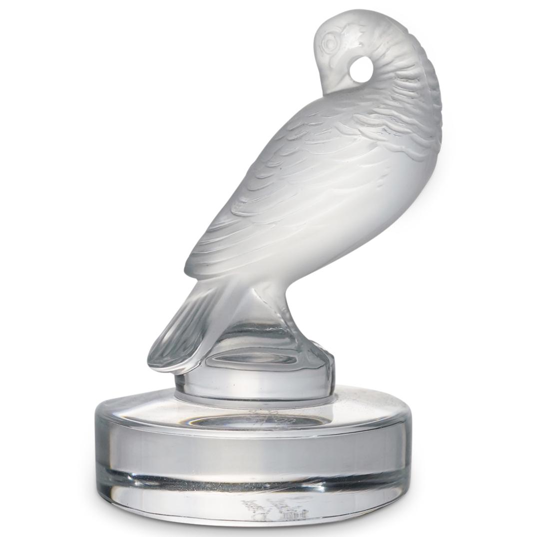 Lalique Crystal Bird Figurine Paperweight (1 of 4)