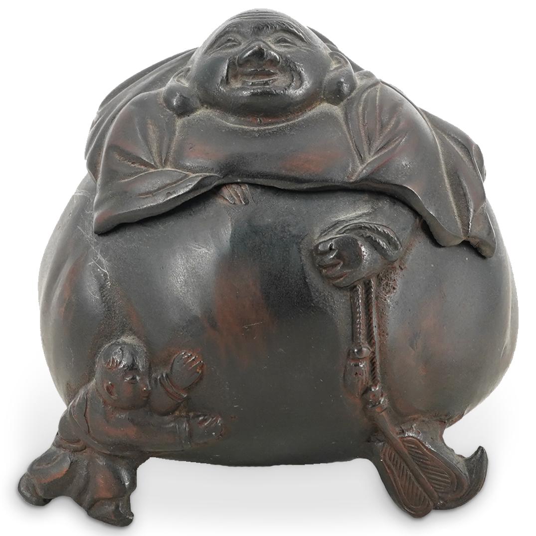 Vintage Chinese Bronze Buddha Censer (1 of 7)