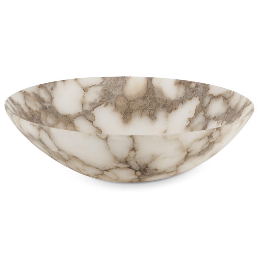 Monumental Alabaster Centerpiece Bowl (1 of 5)