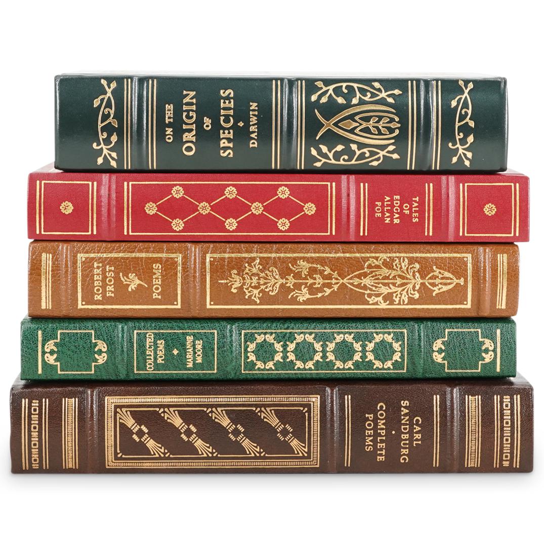 (5 Pc) Leather-Bound Classics Book Collection (1 of 10)