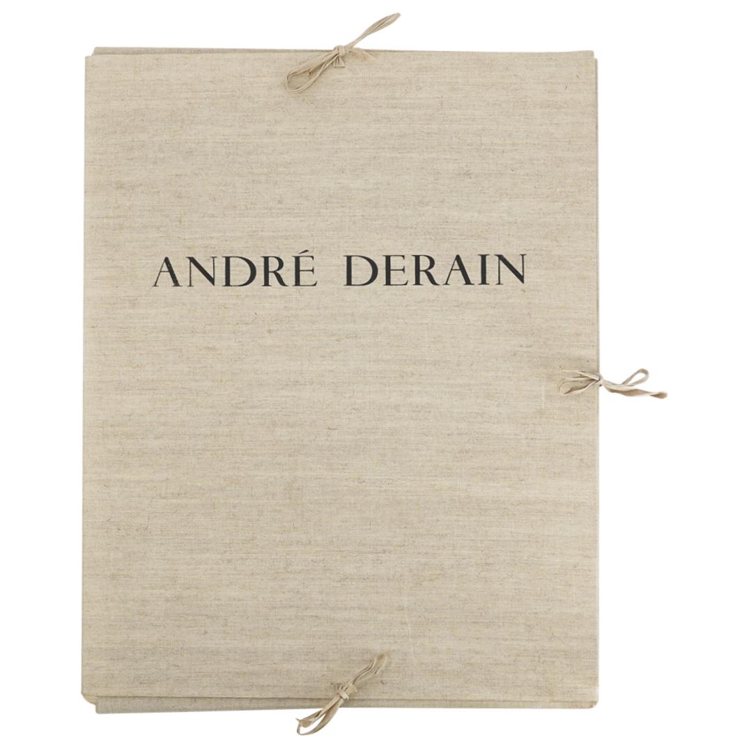 Collection Pierre Levy Mourlot "Andre Derain 1939-1949" Portfolio Book: DESCRIPTION: A Pierre Levy Collection portfolio dedicated to French artist Andre Derain, from years 1939-1949. Printed in Paris, France on 4th November 1970, by Fernand Mourlot. Limited edition of 100