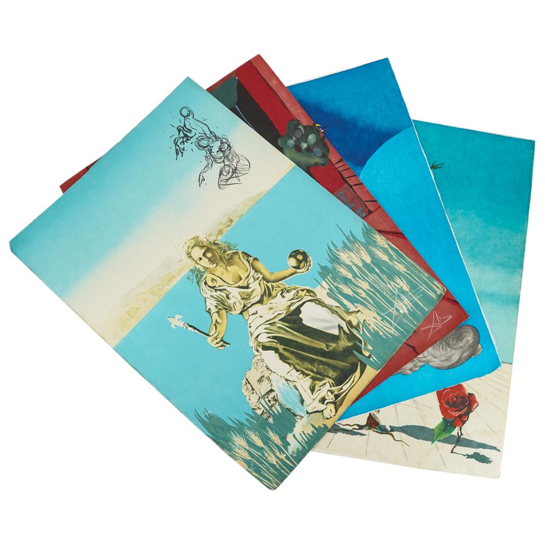 (4Pc) Salvador Dali "Vision" A.P. Surrealist Suite (1 of 14)