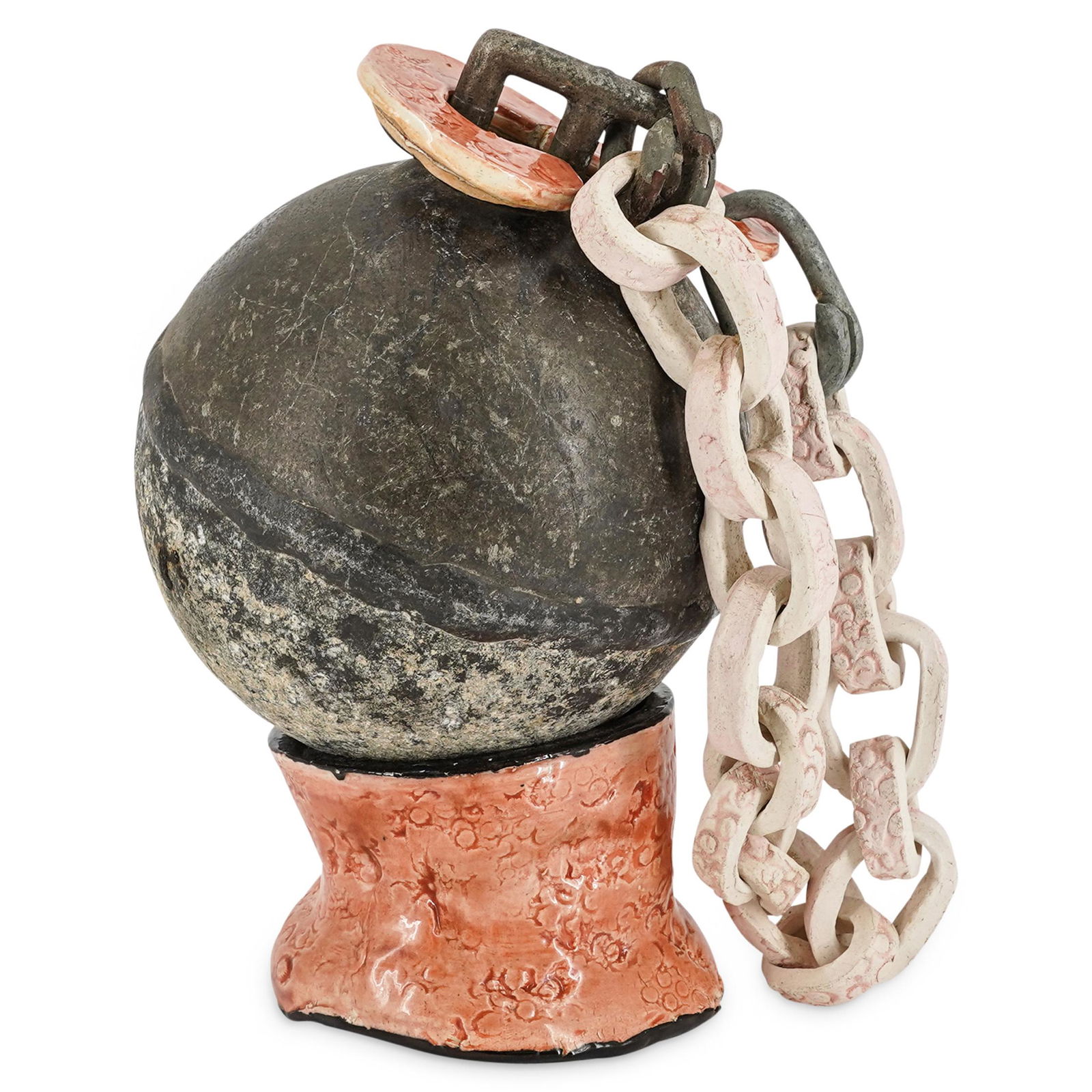 Carlos Alvez (Miami) Ball And Chain Sculpture (1 of 10)