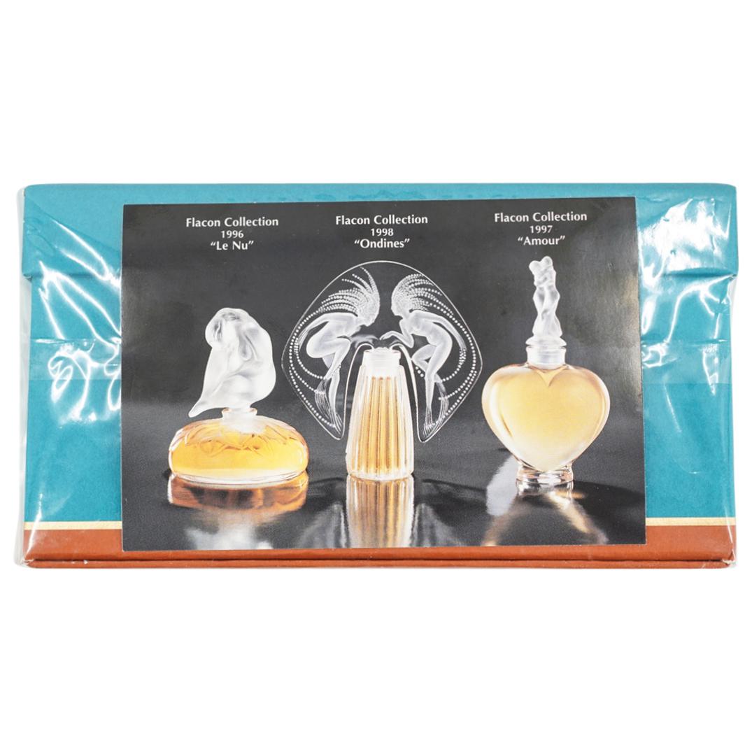 Lalique "Les Introuvables" Flacon Miniatures Perfume Collection (1 of 3)