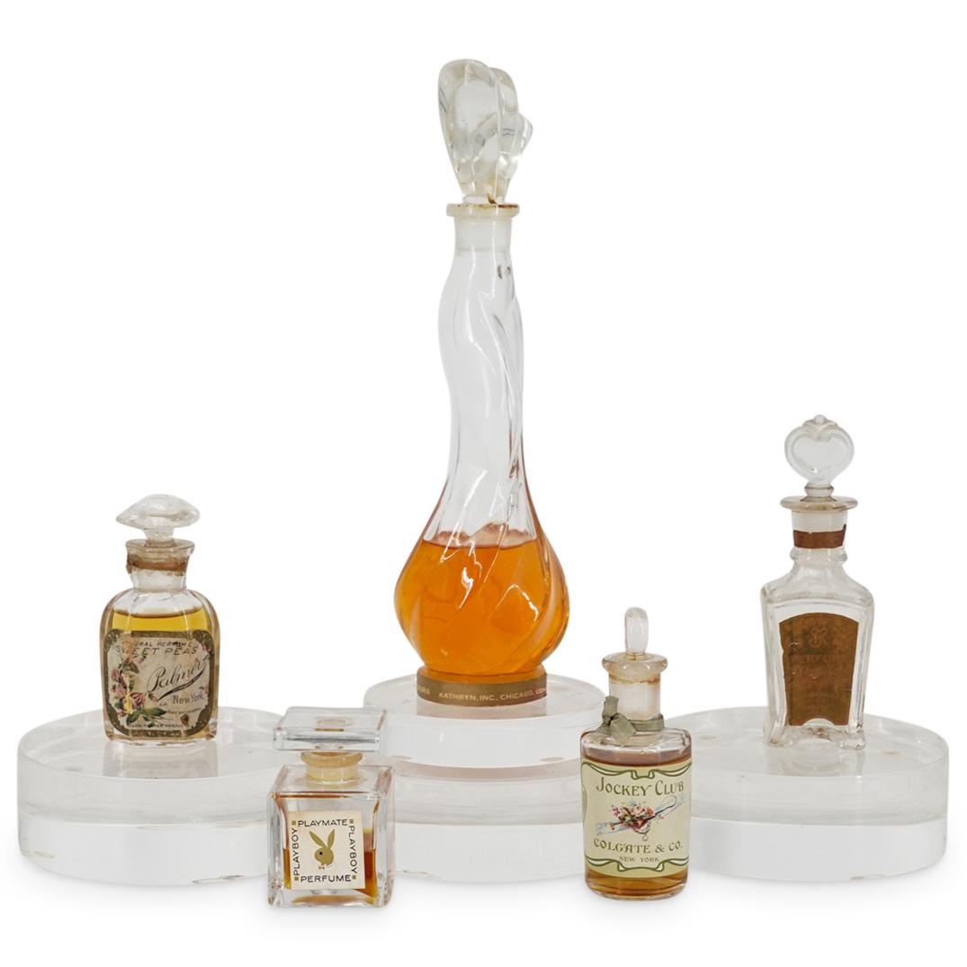 (5 Pc) American Vintage Perfume Bottles Grouping Set (1 of 6)